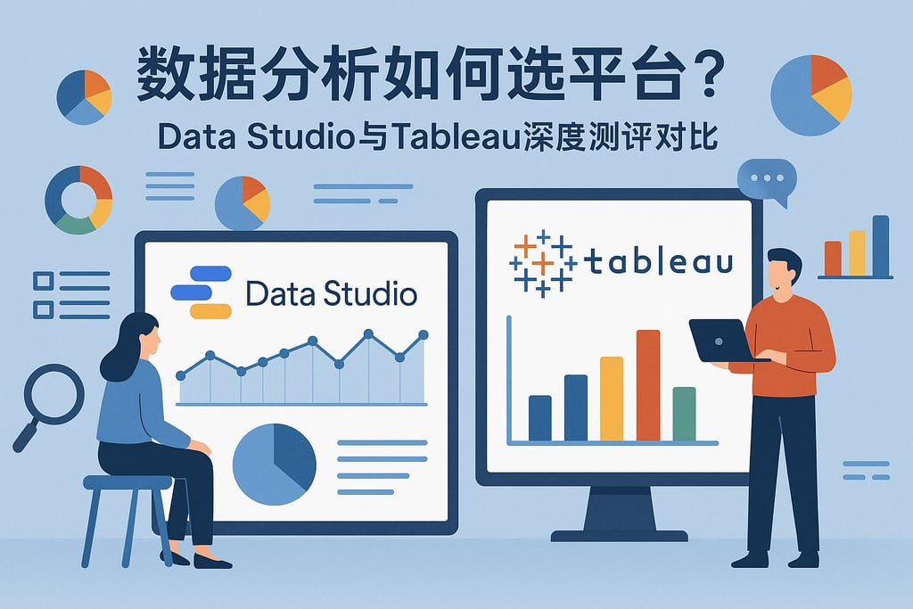 数据分析如何选平台？Data Studio与Tableau深度测评对比